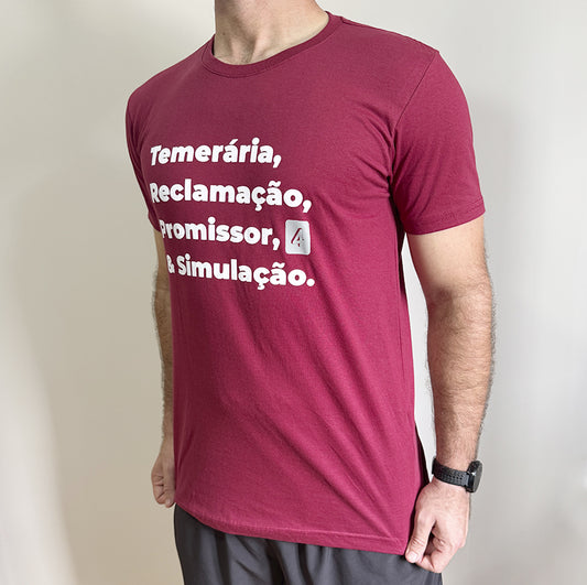 Camiseta Advertência 4LINHAS