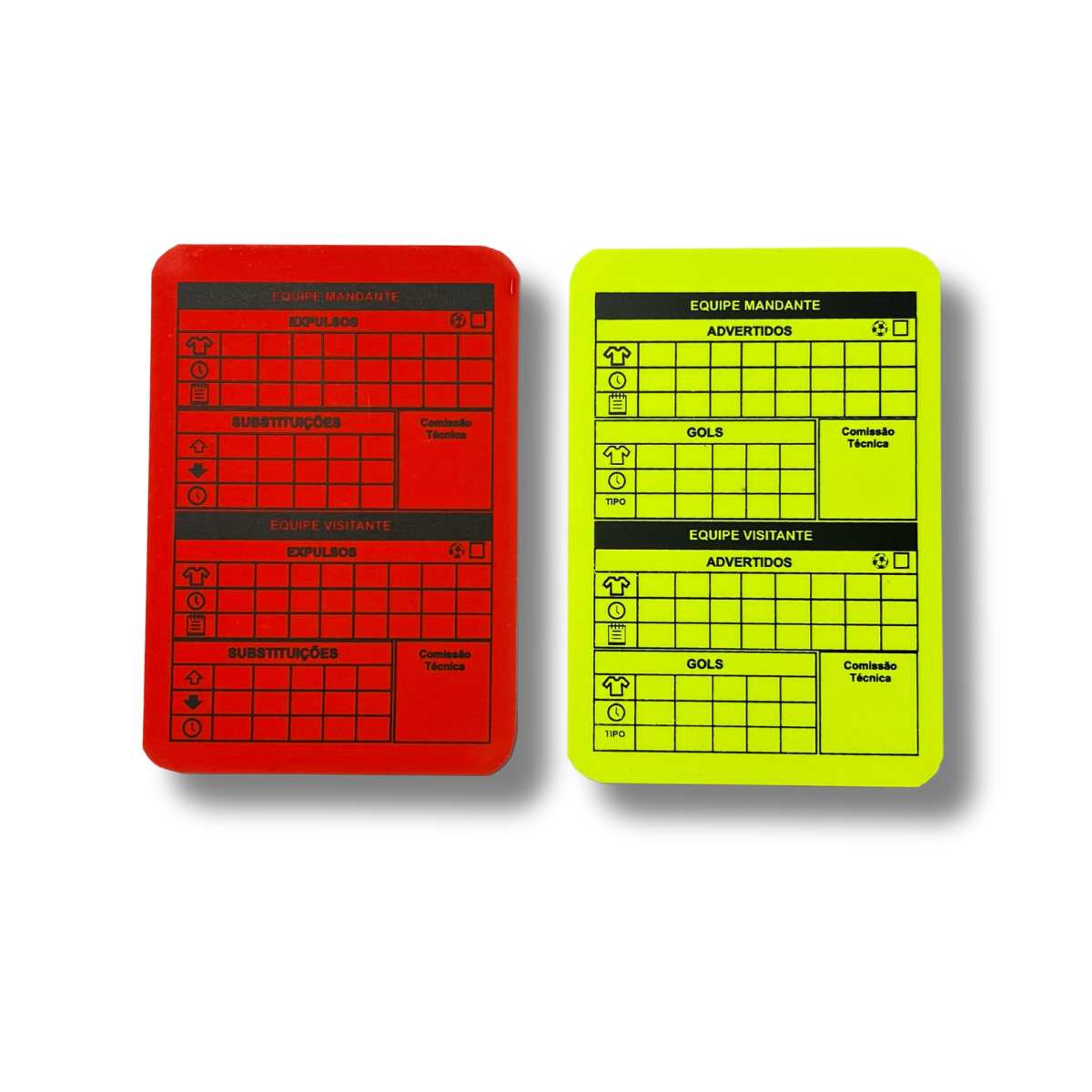 Cartão para Árbitro 4LINHAS