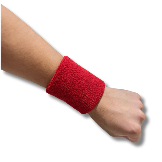 Munhequeira Oficial Vermelha 4LINHAS