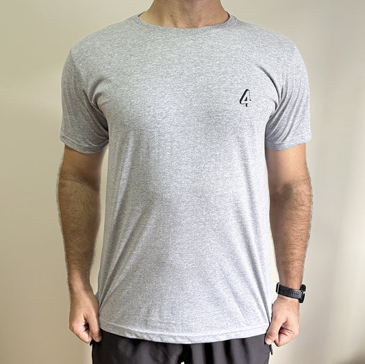 Camiseta Básica Cinza 4LINHAS